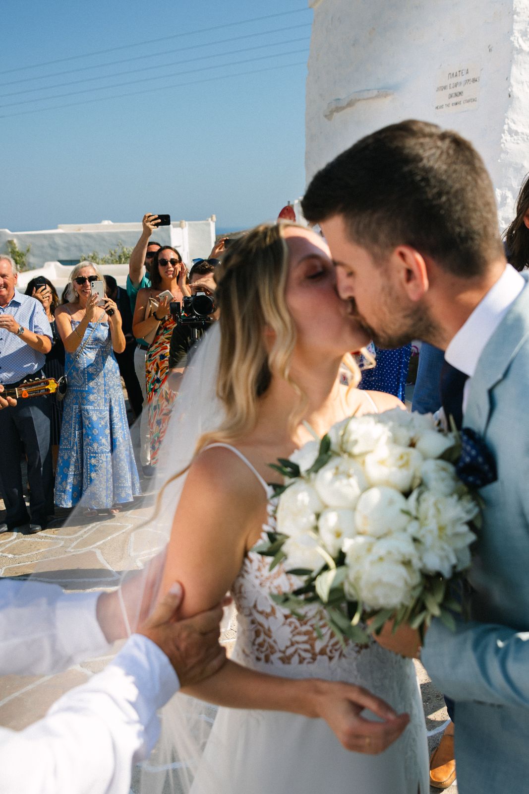 Wedding at Kimolos, Cyclades, Greece — photograph 3 of 5 by John Xenos
